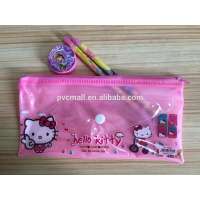 Custom Cosmetic Pencil Pen Stationery Pvc Bags